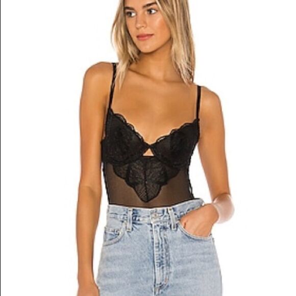 KAT THE LABEL XS Zephyr Bodysuit NWT - Picture 1 of 7